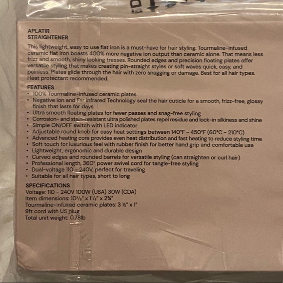 L’ange blush Aplatir straightener! - Picture 3 of 5